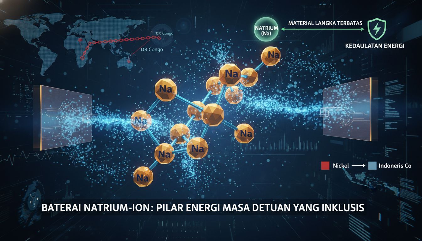 Baterai Natrium-Ion: Solusi Strategis Mengurangi Ketergantungan pada Hegemoni Material Langka